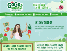 Tablet Screenshot of gogosqueez.es